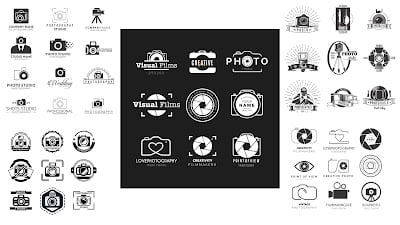 Photography Logos Badges