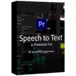 تحميل Adobe Speech to Text for Premiere Pro 2023 مجانا